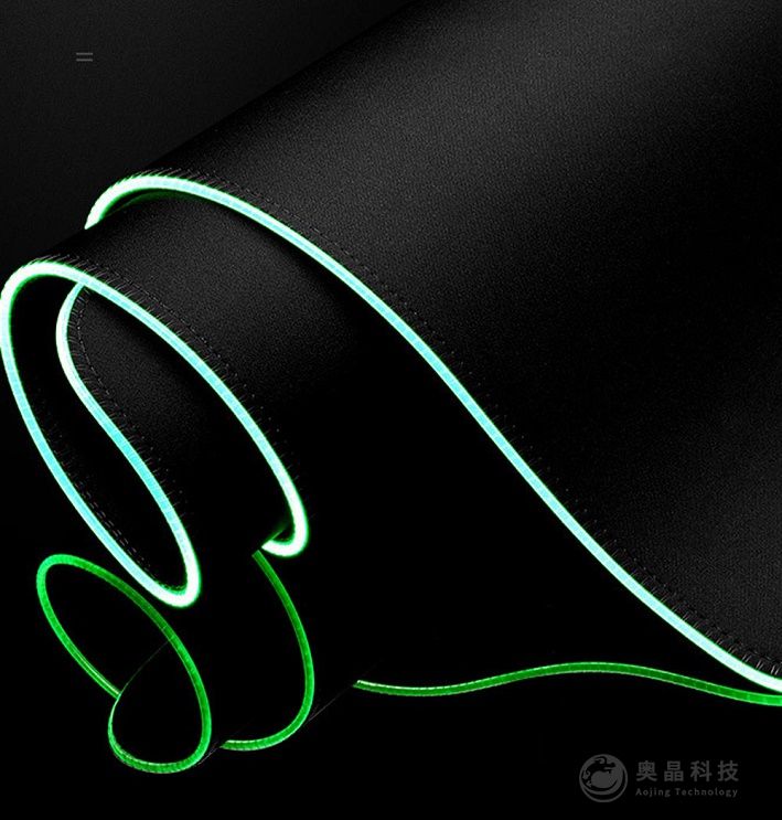 Luminous mouse pad