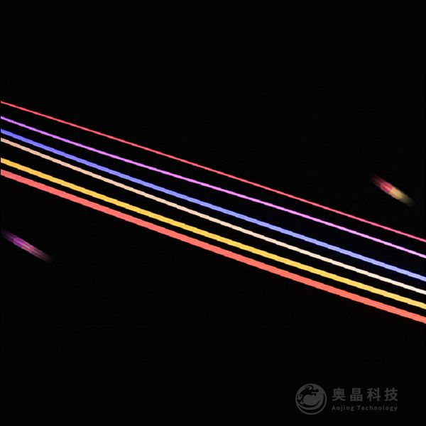 Special light guide strip for automobile atmosphere lamp