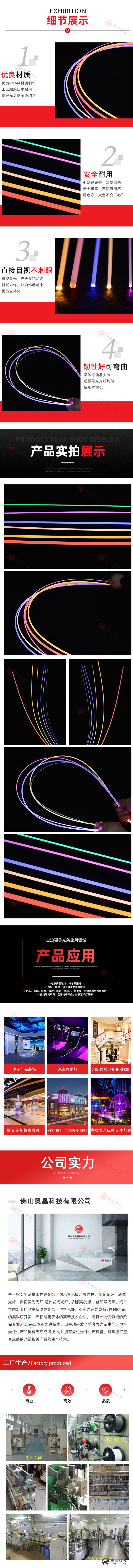 汽车氛围灯专用导光条(图2)